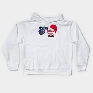 Christmas in july Kids Hoodie